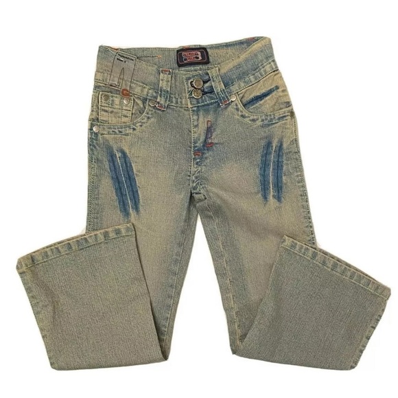 NEW!  $80 MSRP Trendy Girl Stretch Girls Jeans - Picture 1 of 6